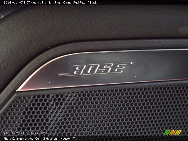 Garnet Red Pearl / Black 2014 Audi A7 3.0T quattro Premium Plus