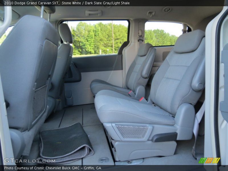 Stone White / Dark Slate Gray/Light Shale 2010 Dodge Grand Caravan SXT
