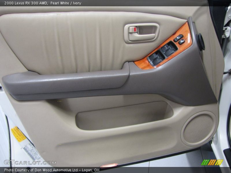 Pearl White / Ivory 2000 Lexus RX 300 AWD