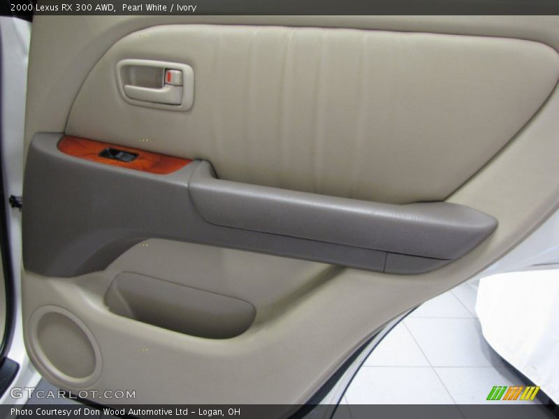 Pearl White / Ivory 2000 Lexus RX 300 AWD