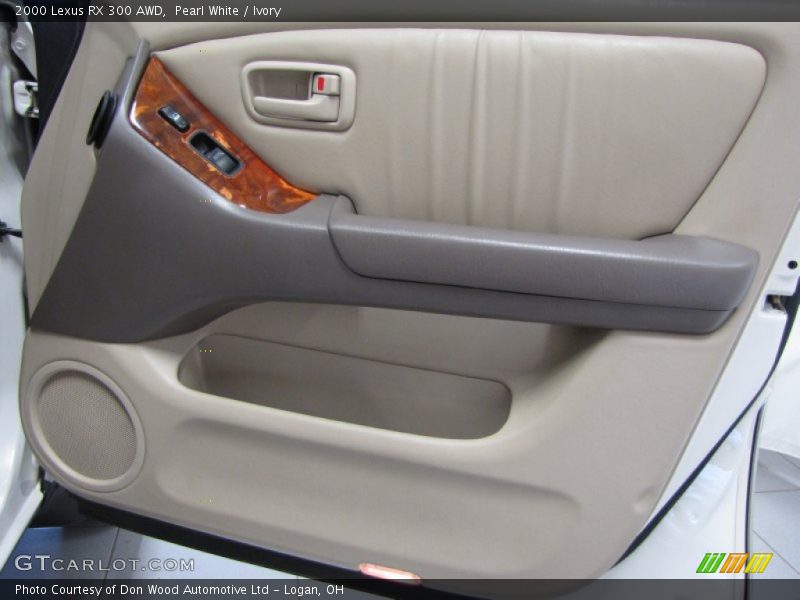 Pearl White / Ivory 2000 Lexus RX 300 AWD