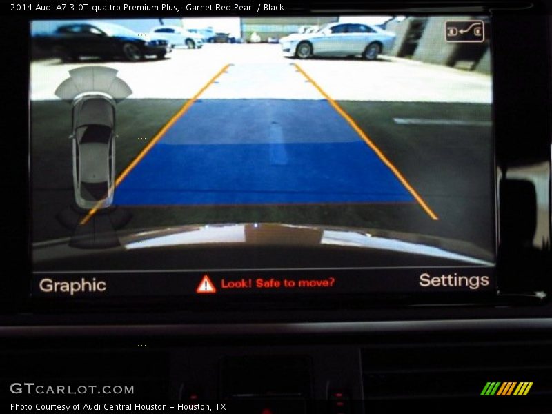 Garnet Red Pearl / Black 2014 Audi A7 3.0T quattro Premium Plus