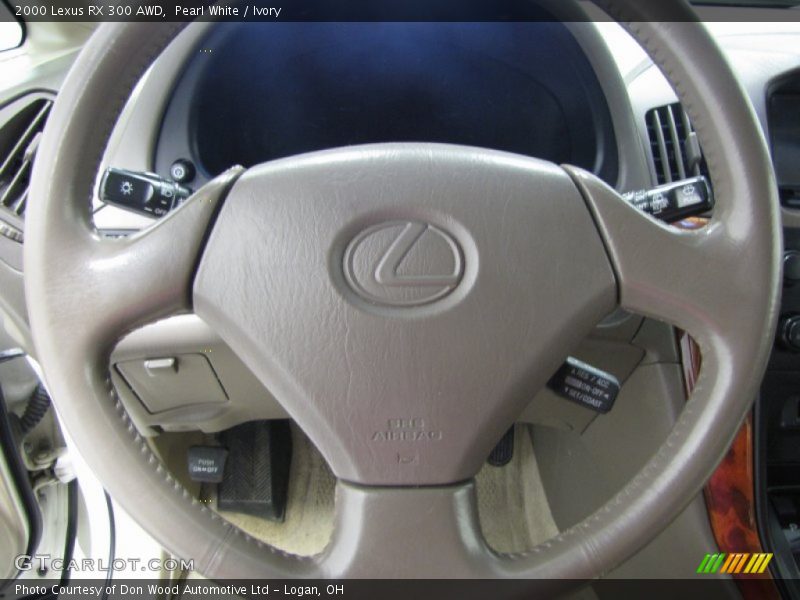Pearl White / Ivory 2000 Lexus RX 300 AWD