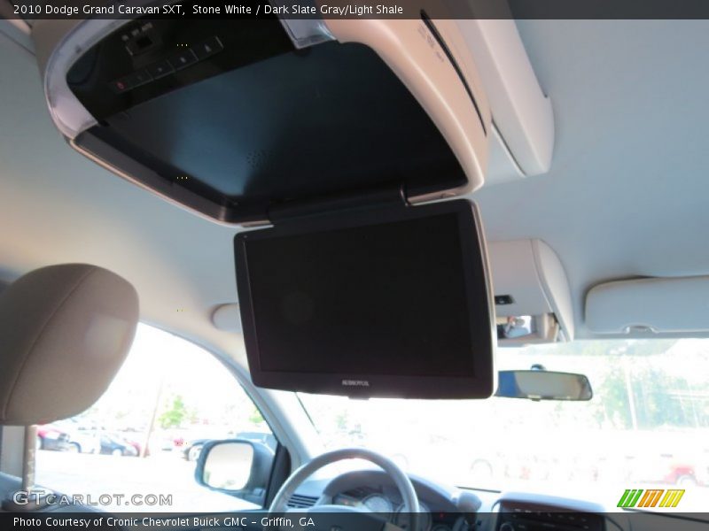 Stone White / Dark Slate Gray/Light Shale 2010 Dodge Grand Caravan SXT