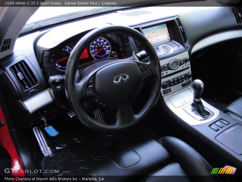 Dashboard of 2008 G 35 S Sport Sedan