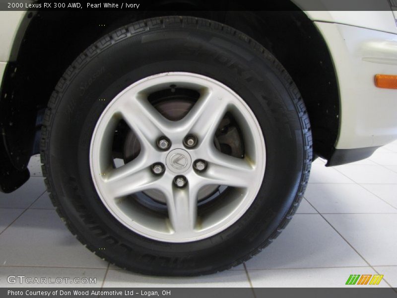 Pearl White / Ivory 2000 Lexus RX 300 AWD