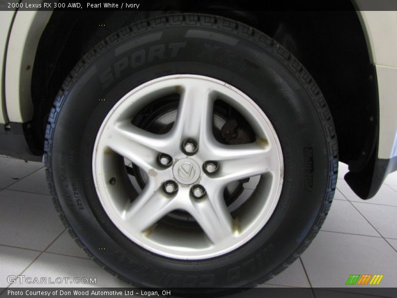 Pearl White / Ivory 2000 Lexus RX 300 AWD