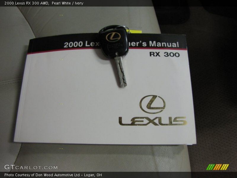 Pearl White / Ivory 2000 Lexus RX 300 AWD
