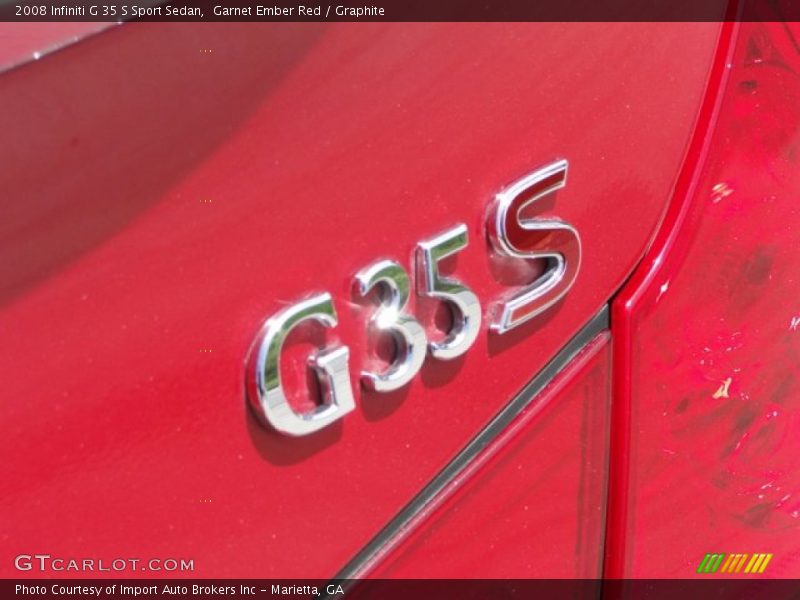  2008 G 35 S Sport Sedan Logo