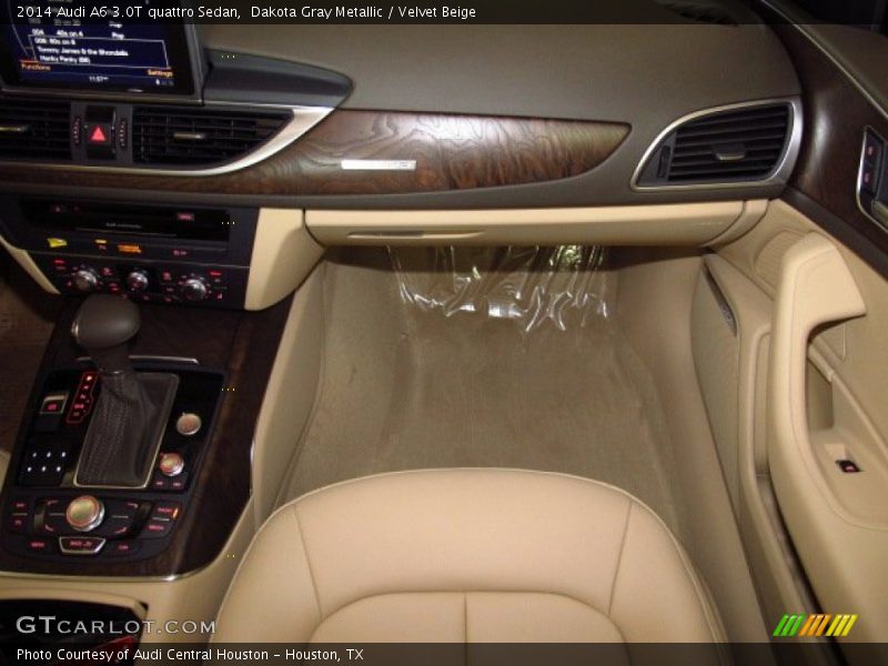 Dakota Gray Metallic / Velvet Beige 2014 Audi A6 3.0T quattro Sedan