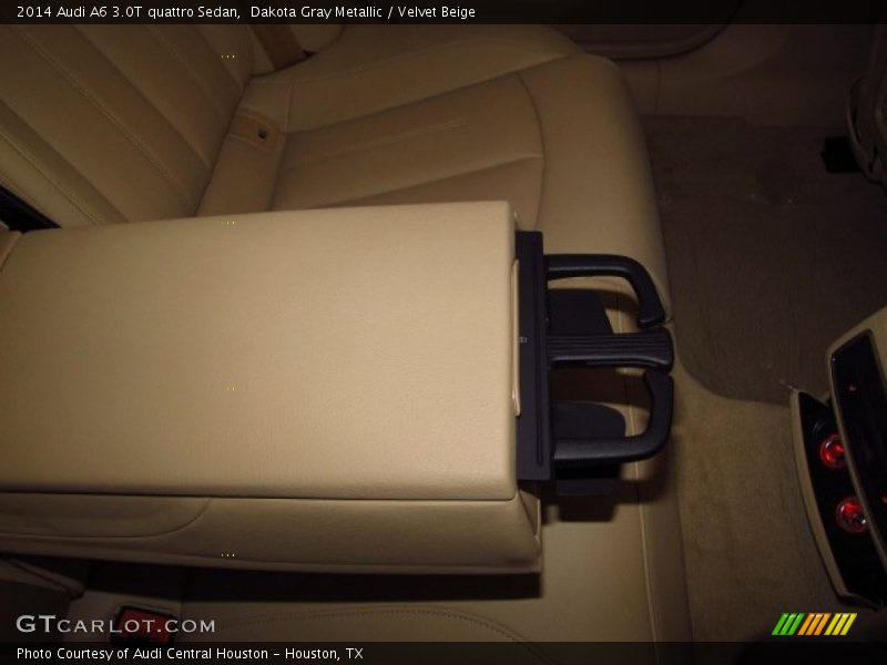 Dakota Gray Metallic / Velvet Beige 2014 Audi A6 3.0T quattro Sedan