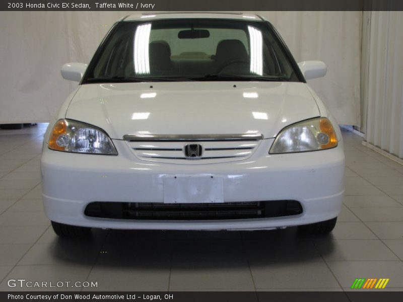 Taffeta White / Ivory 2003 Honda Civic EX Sedan