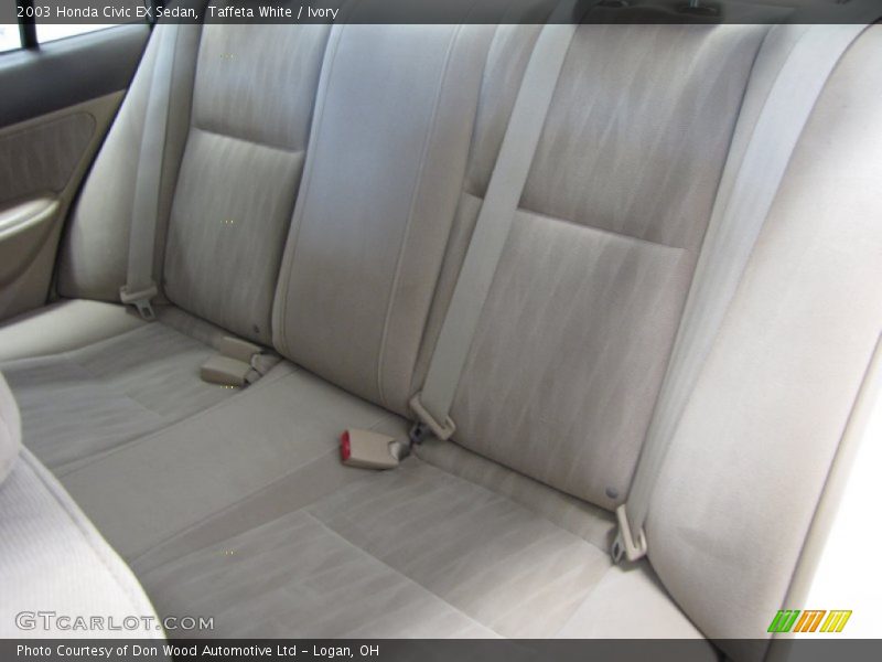 Taffeta White / Ivory 2003 Honda Civic EX Sedan