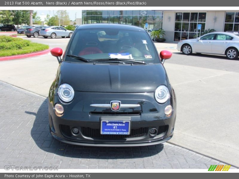 Nero (Black) / Abarth Nero/Rosso/Nero (Black/Red/Black) 2013 Fiat 500 Abarth