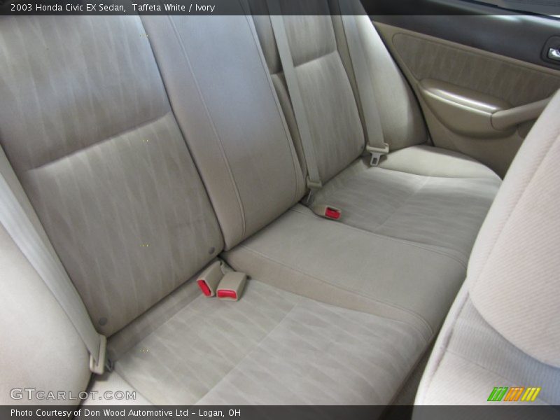 Taffeta White / Ivory 2003 Honda Civic EX Sedan