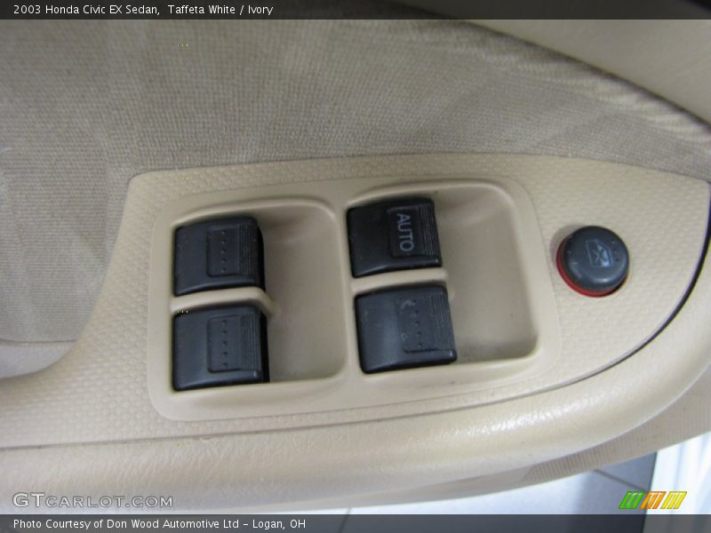 Taffeta White / Ivory 2003 Honda Civic EX Sedan