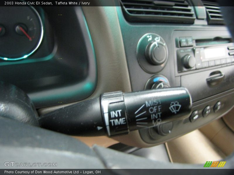 Taffeta White / Ivory 2003 Honda Civic EX Sedan
