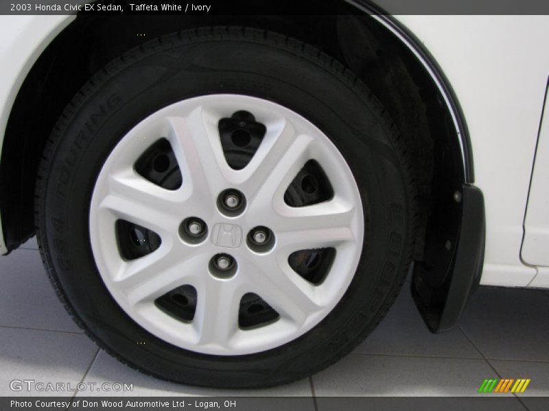 Taffeta White / Ivory 2003 Honda Civic EX Sedan