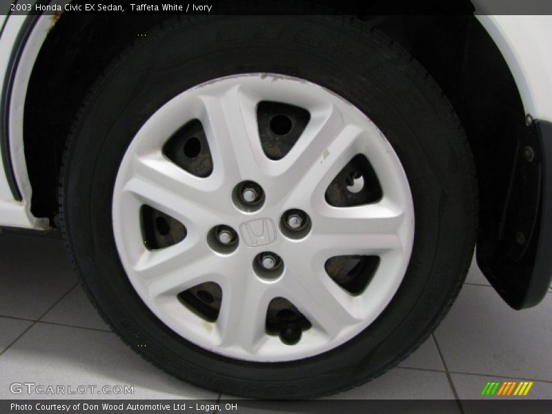 Taffeta White / Ivory 2003 Honda Civic EX Sedan