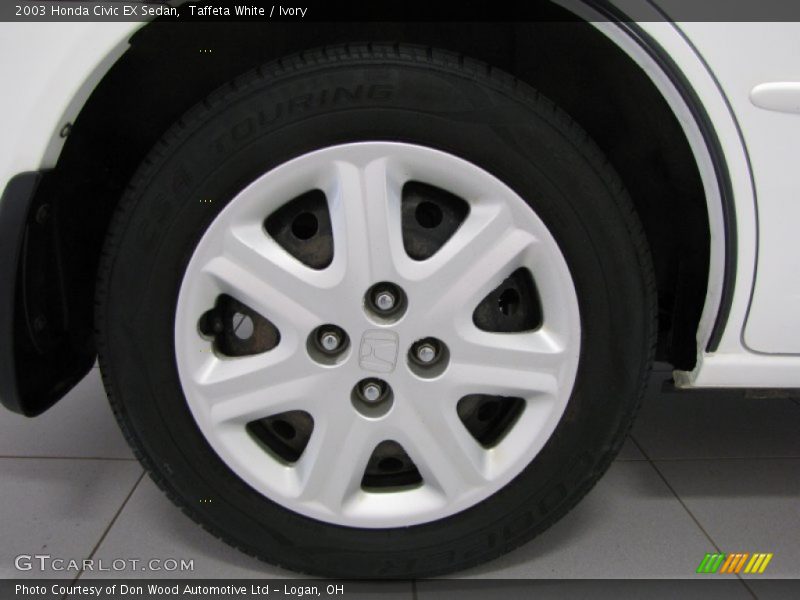 Taffeta White / Ivory 2003 Honda Civic EX Sedan