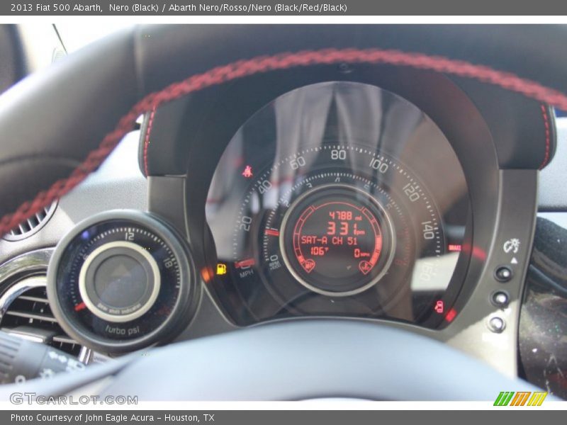  2013 500 Abarth Abarth Gauges