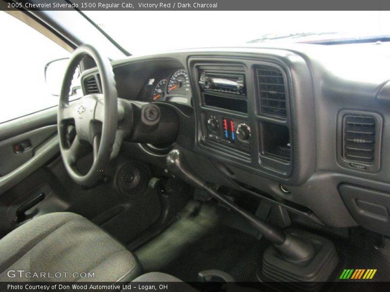 Victory Red / Dark Charcoal 2005 Chevrolet Silverado 1500 Regular Cab