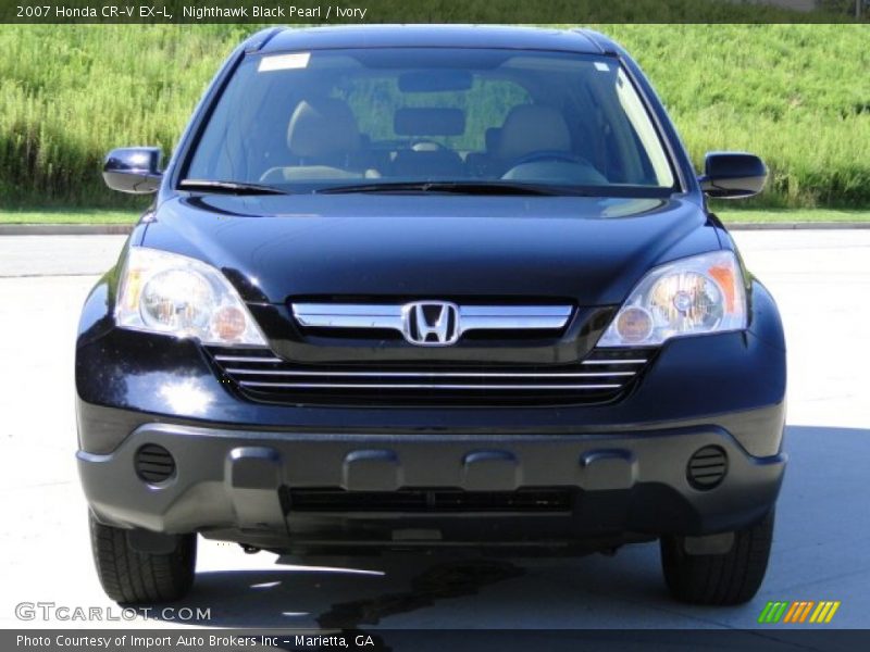 Nighthawk Black Pearl / Ivory 2007 Honda CR-V EX-L