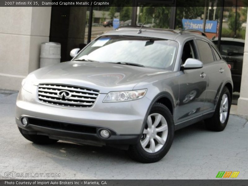 Diamond Graphite Metallic / Graphite 2007 Infiniti FX 35