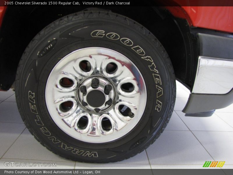 Victory Red / Dark Charcoal 2005 Chevrolet Silverado 1500 Regular Cab