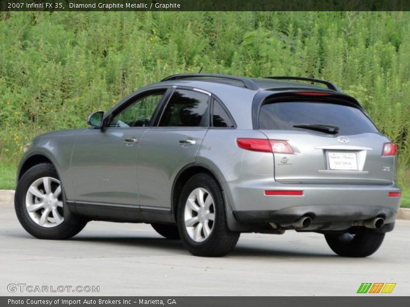 Diamond Graphite Metallic / Graphite 2007 Infiniti FX 35