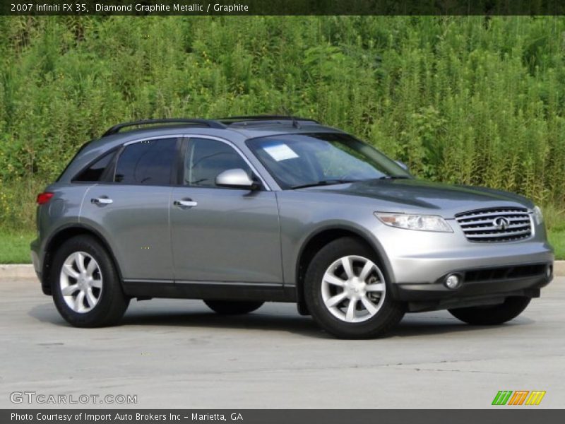 Diamond Graphite Metallic / Graphite 2007 Infiniti FX 35