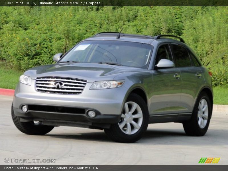 Diamond Graphite Metallic / Graphite 2007 Infiniti FX 35