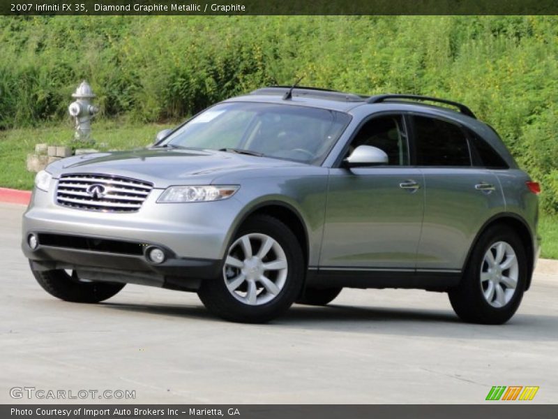 Diamond Graphite Metallic / Graphite 2007 Infiniti FX 35