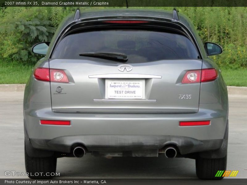 Diamond Graphite Metallic / Graphite 2007 Infiniti FX 35