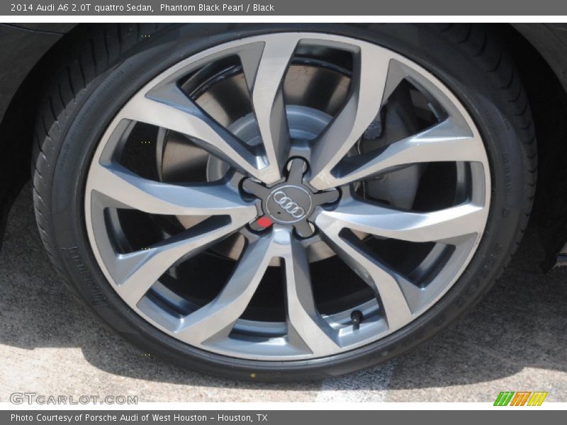 Phantom Black Pearl / Black 2014 Audi A6 2.0T quattro Sedan