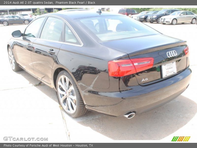 Phantom Black Pearl / Black 2014 Audi A6 2.0T quattro Sedan