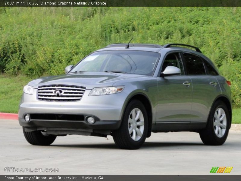 Diamond Graphite Metallic / Graphite 2007 Infiniti FX 35