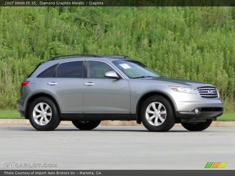 Diamond Graphite Metallic / Graphite 2007 Infiniti FX 35