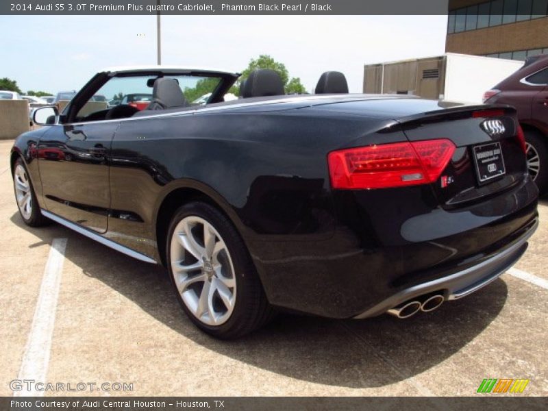 Phantom Black Pearl / Black 2014 Audi S5 3.0T Premium Plus quattro Cabriolet