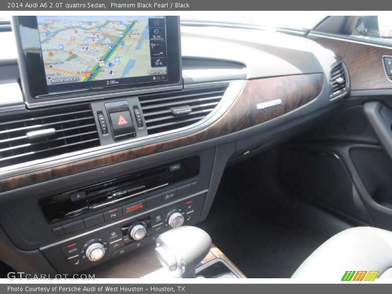 Phantom Black Pearl / Black 2014 Audi A6 2.0T quattro Sedan