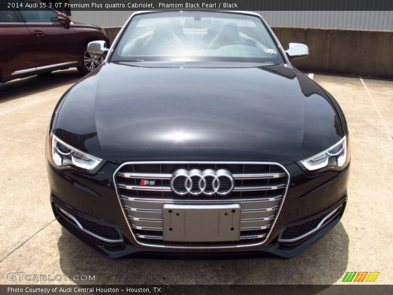 Phantom Black Pearl / Black 2014 Audi S5 3.0T Premium Plus quattro Cabriolet