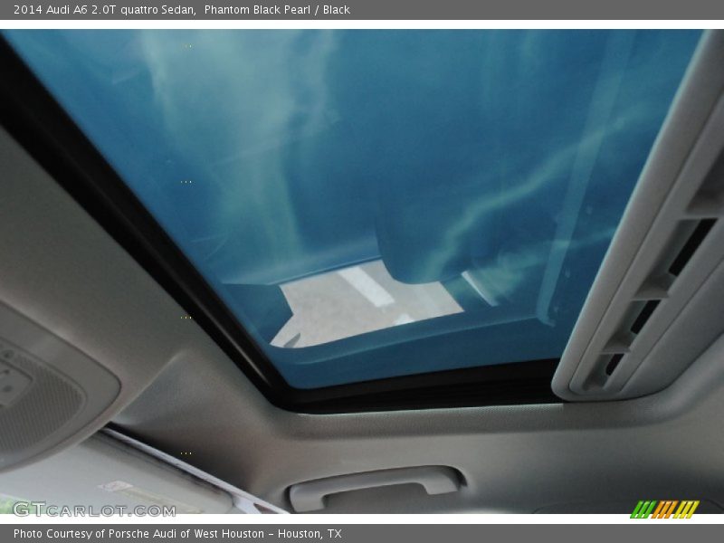 Phantom Black Pearl / Black 2014 Audi A6 2.0T quattro Sedan