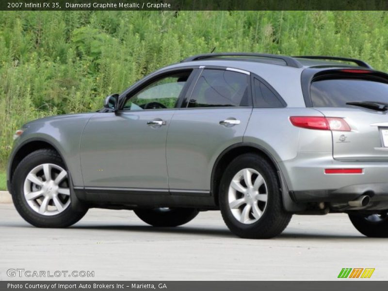 Diamond Graphite Metallic / Graphite 2007 Infiniti FX 35