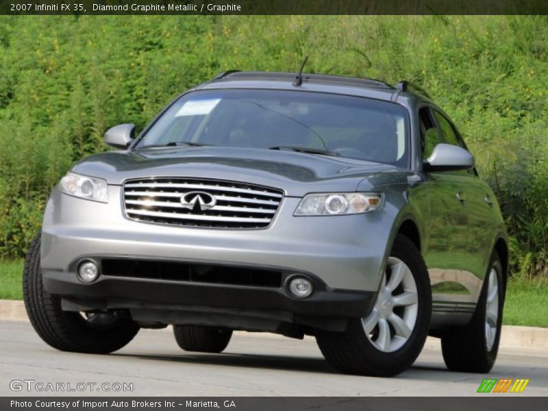 Diamond Graphite Metallic / Graphite 2007 Infiniti FX 35