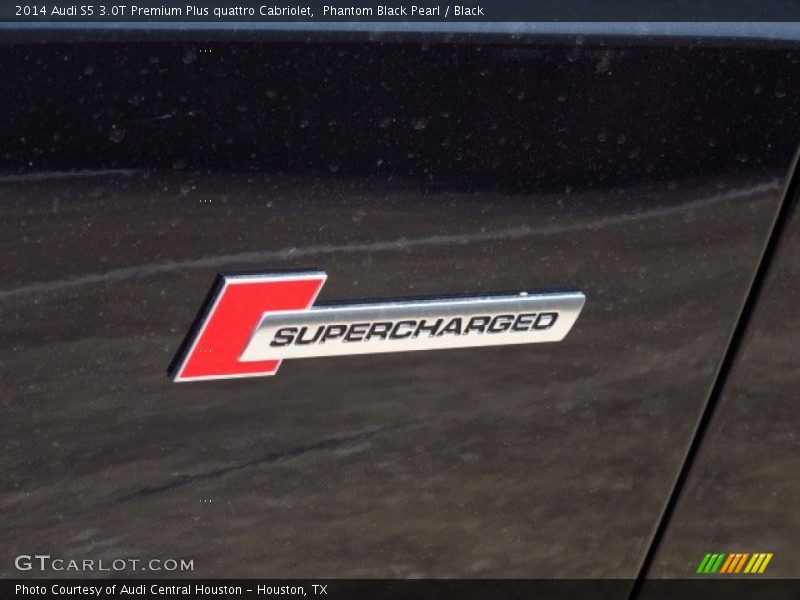 Phantom Black Pearl / Black 2014 Audi S5 3.0T Premium Plus quattro Cabriolet