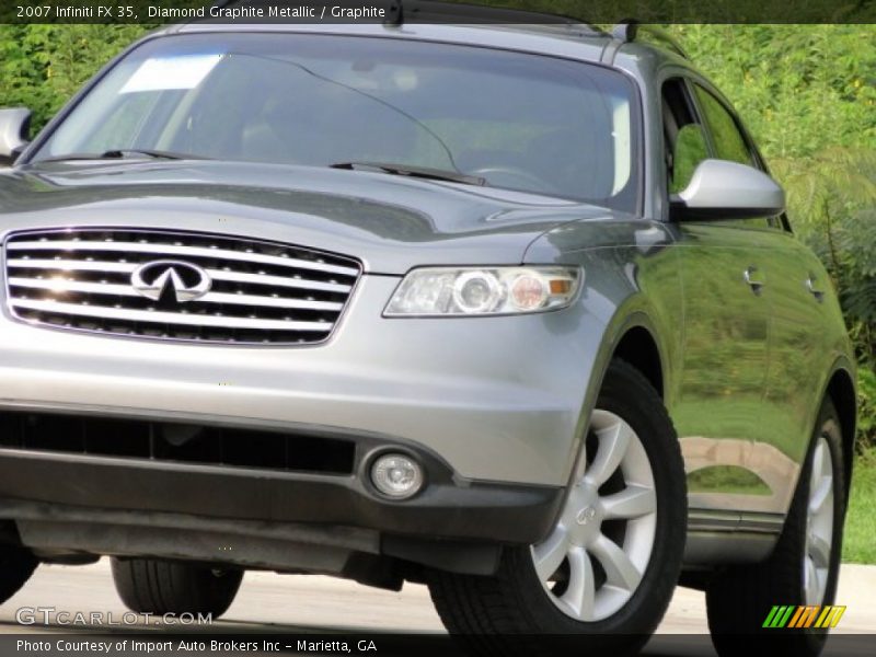 Diamond Graphite Metallic / Graphite 2007 Infiniti FX 35