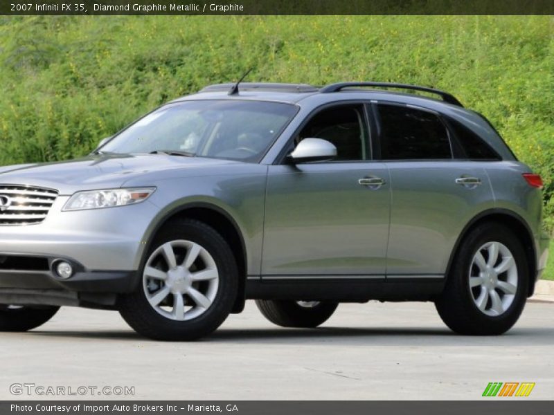 Diamond Graphite Metallic / Graphite 2007 Infiniti FX 35