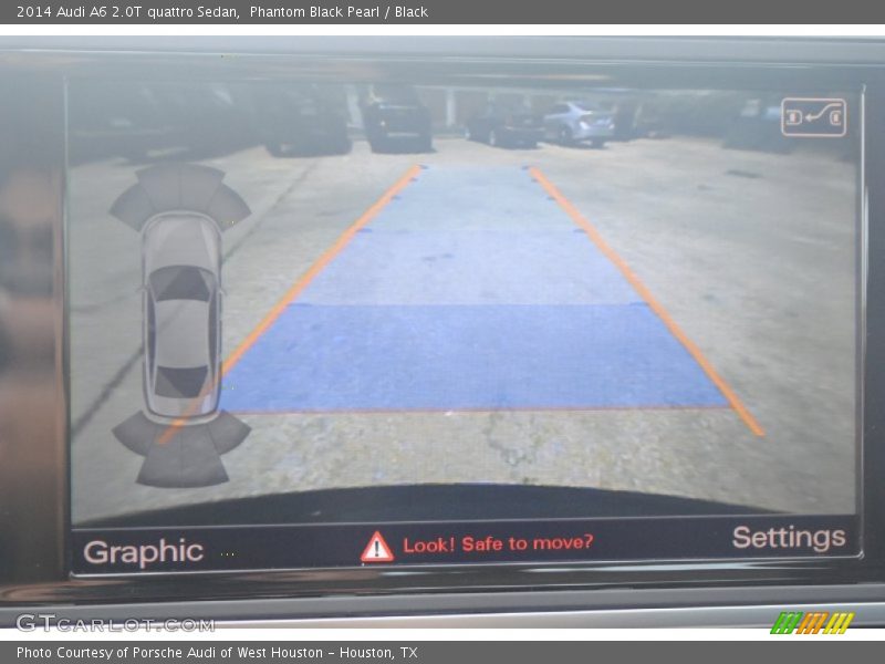 Phantom Black Pearl / Black 2014 Audi A6 2.0T quattro Sedan