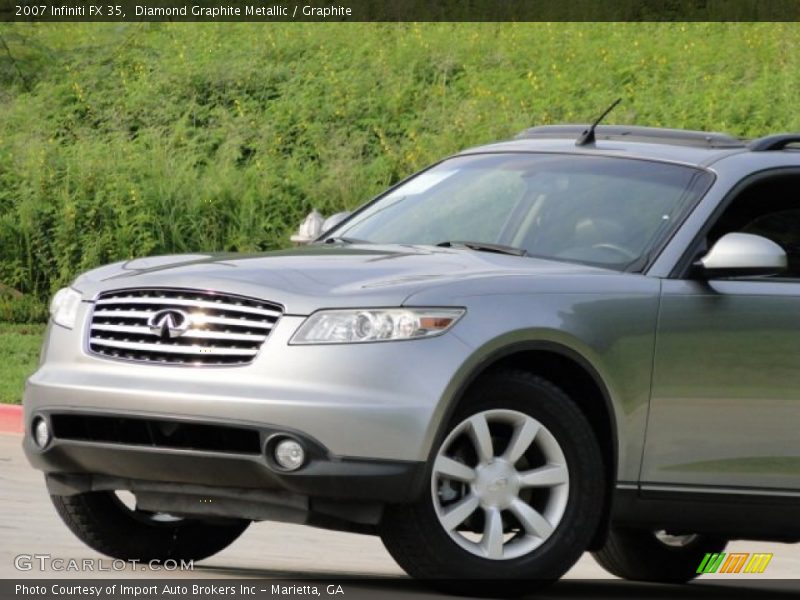 Diamond Graphite Metallic / Graphite 2007 Infiniti FX 35