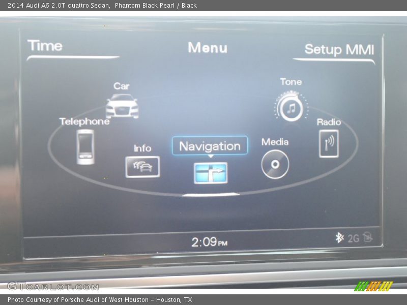 Phantom Black Pearl / Black 2014 Audi A6 2.0T quattro Sedan